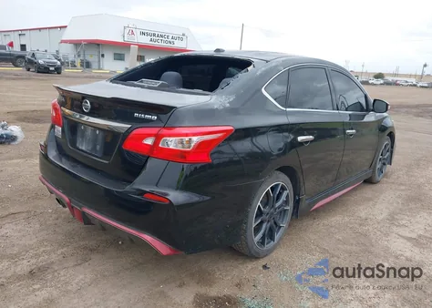 2017 Nissan Sentra Nismo from USA, damaged, VIN 3N1CB7AP6HY302960